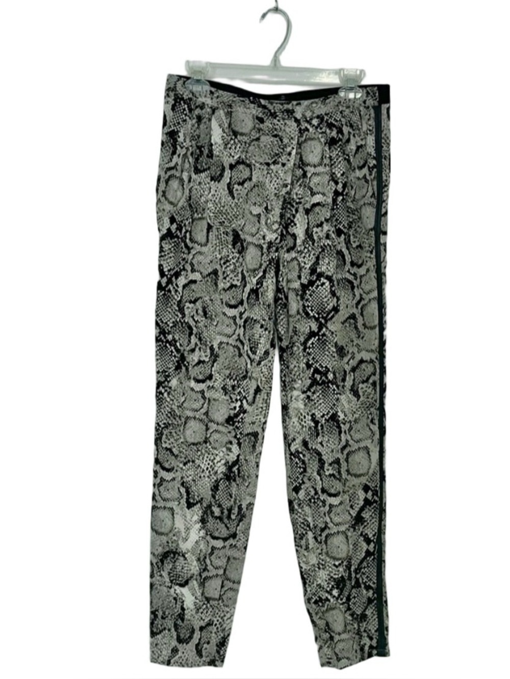 BCBGMAXAZARIA 100% Silk Animal Print Pants Size S NWOT - Picture 3 of 11